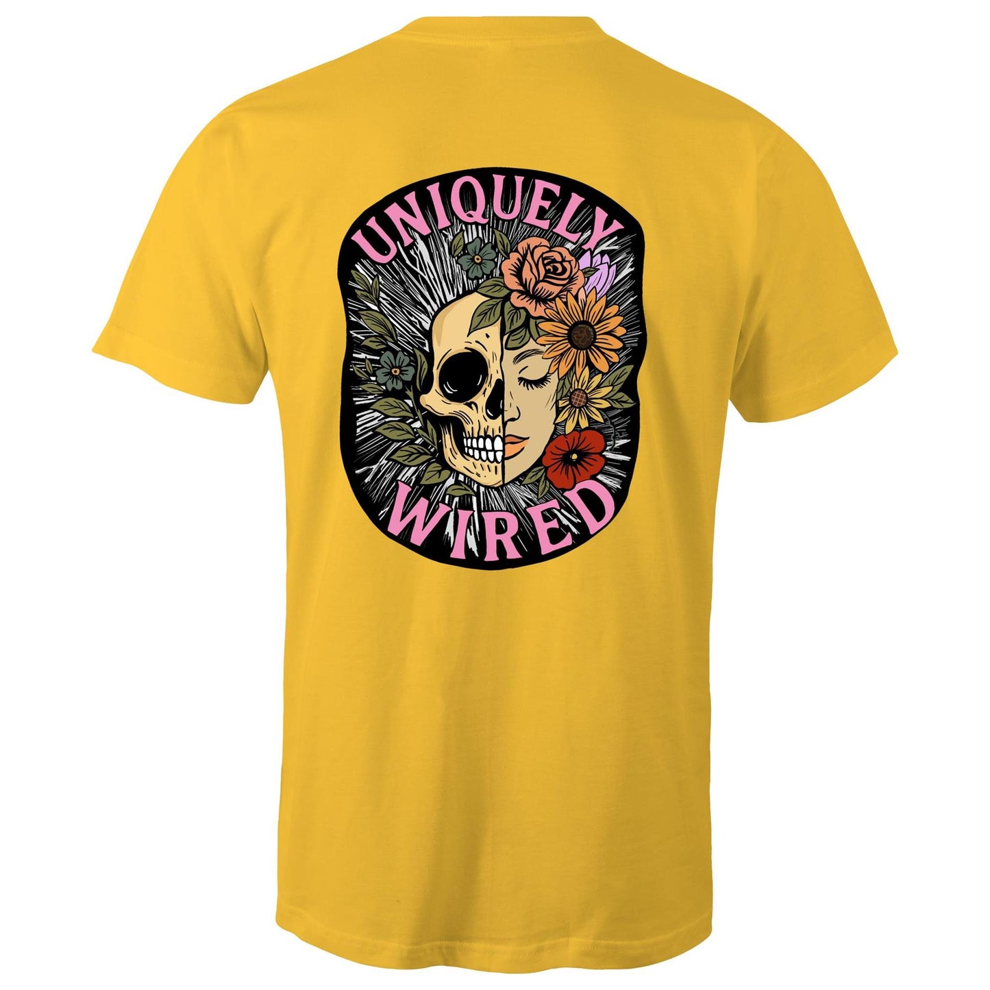 Uniquely Wired Mens T-Shirt