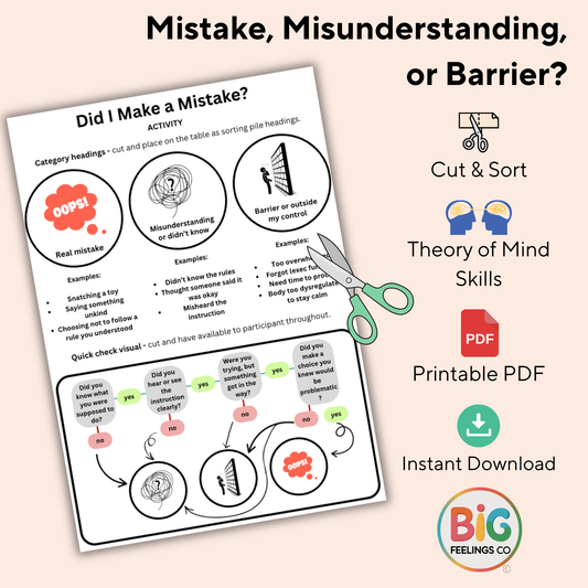 Did I Make a Mistake? – A Reflective Sorting Tool for Kids