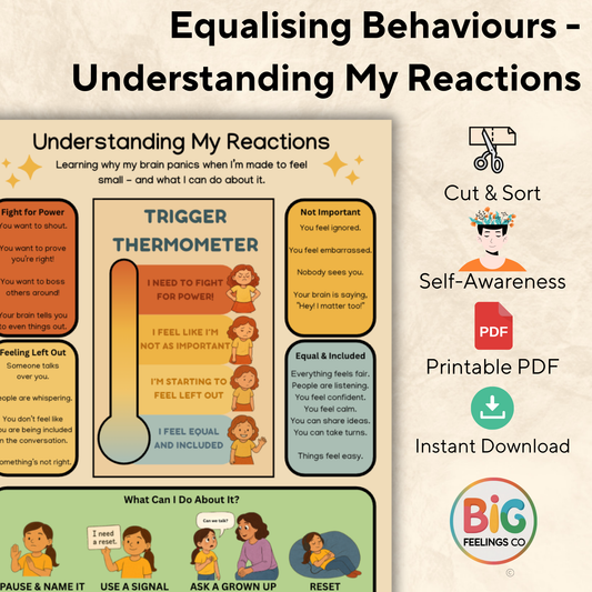 Equalising Behaviours – Understanding My Reactions