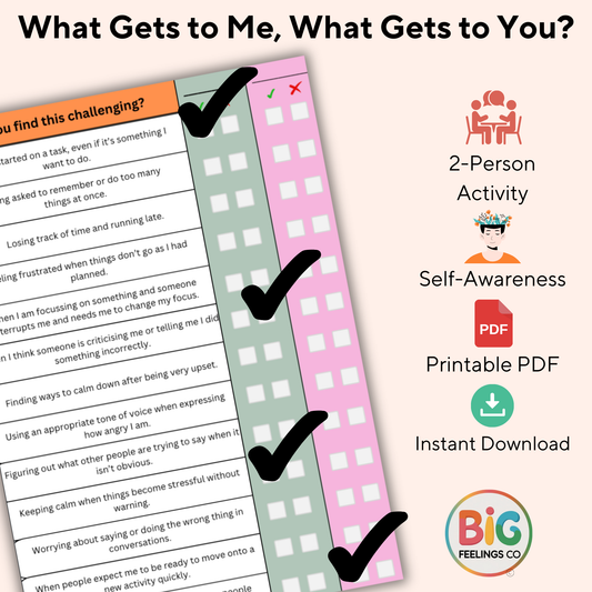 What Gets to Me, What Gets to You