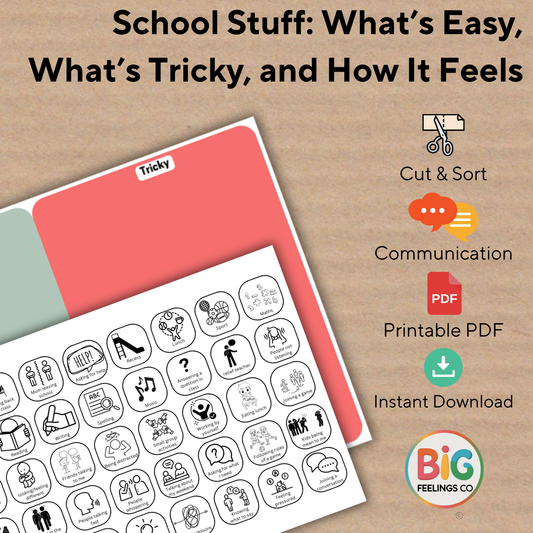 School Stuff – What’s Easy, What’s Tricky, and How It Feels