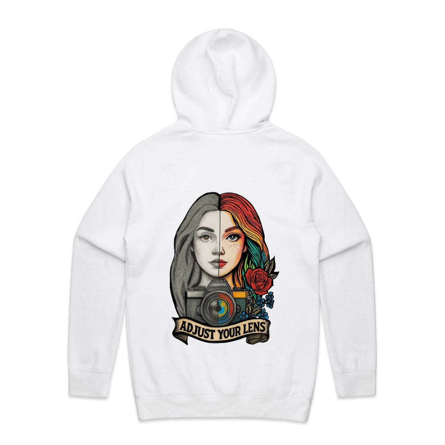 Adjust Your Lens Mens Hoodie