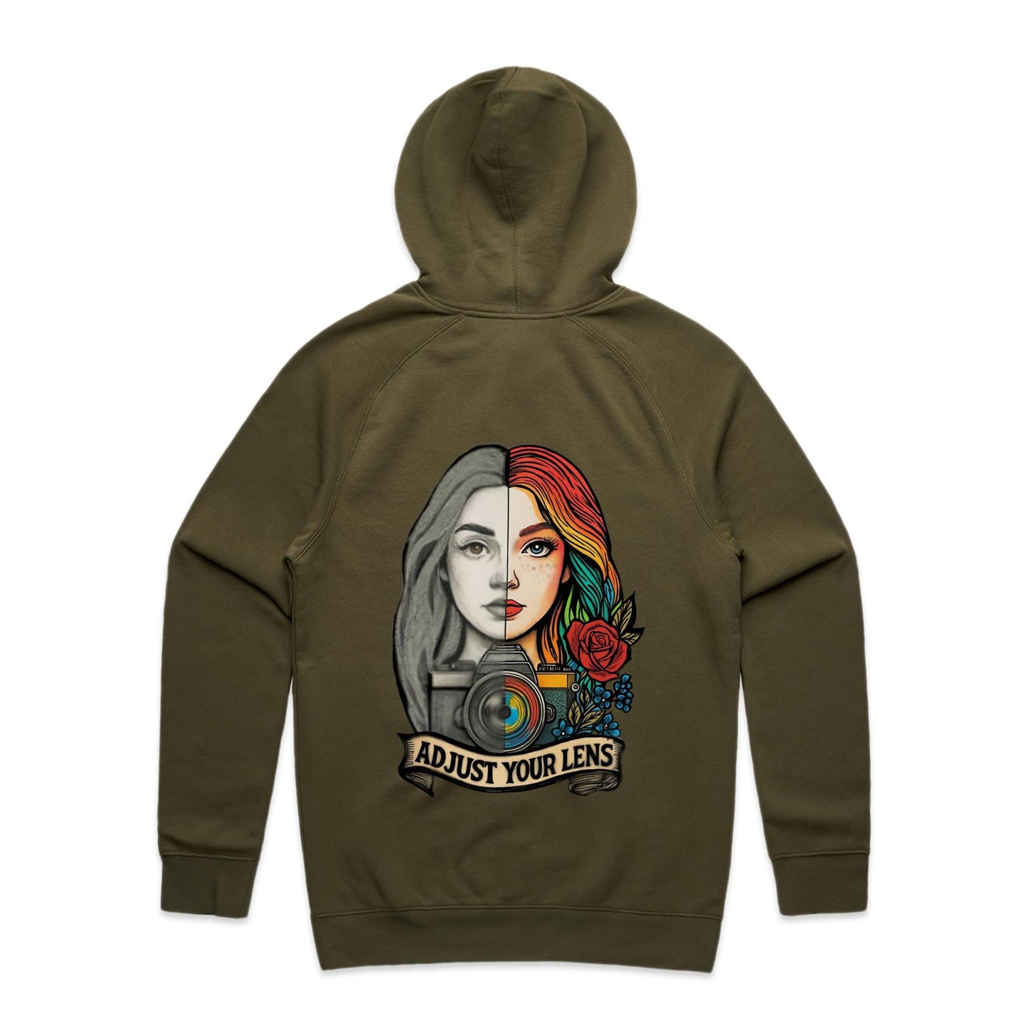 Adjust Your Lens Mens Hoodie