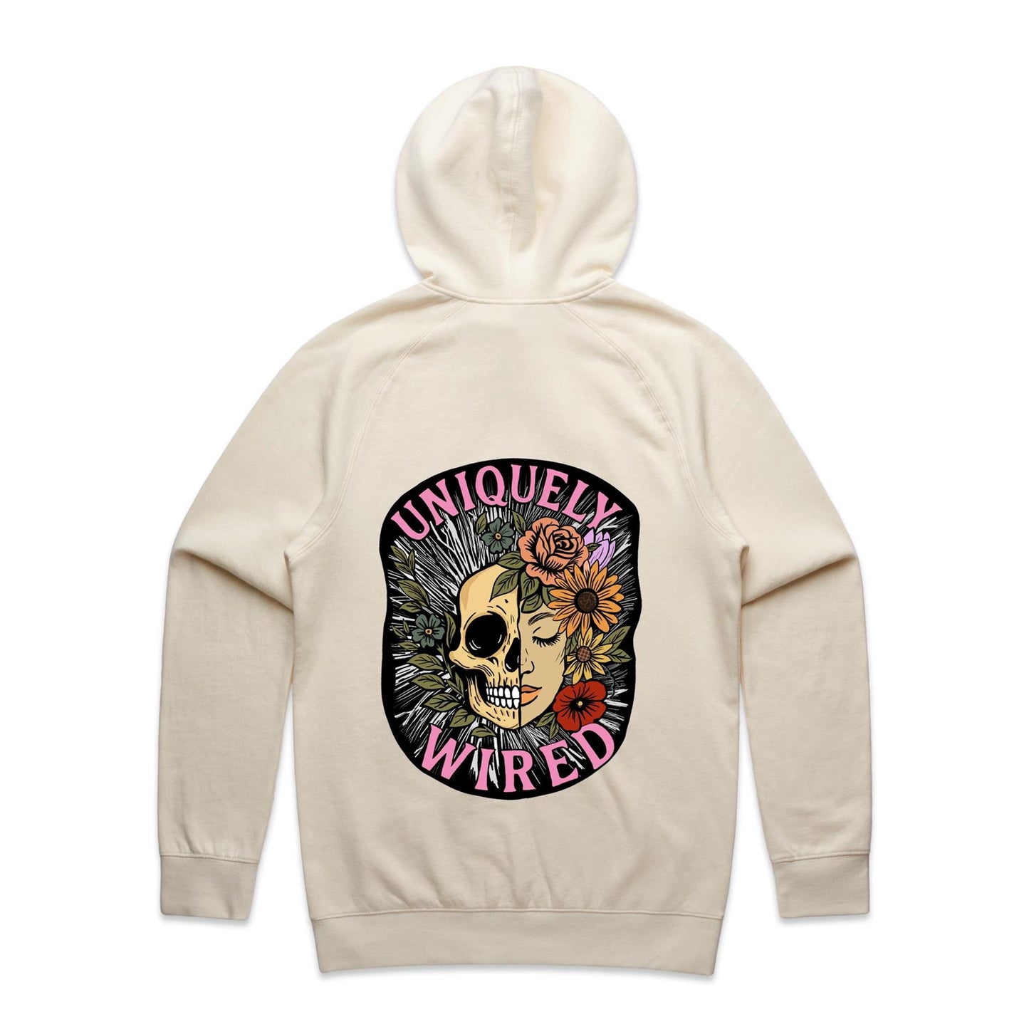 Uniquely Wired Mens Hoodie