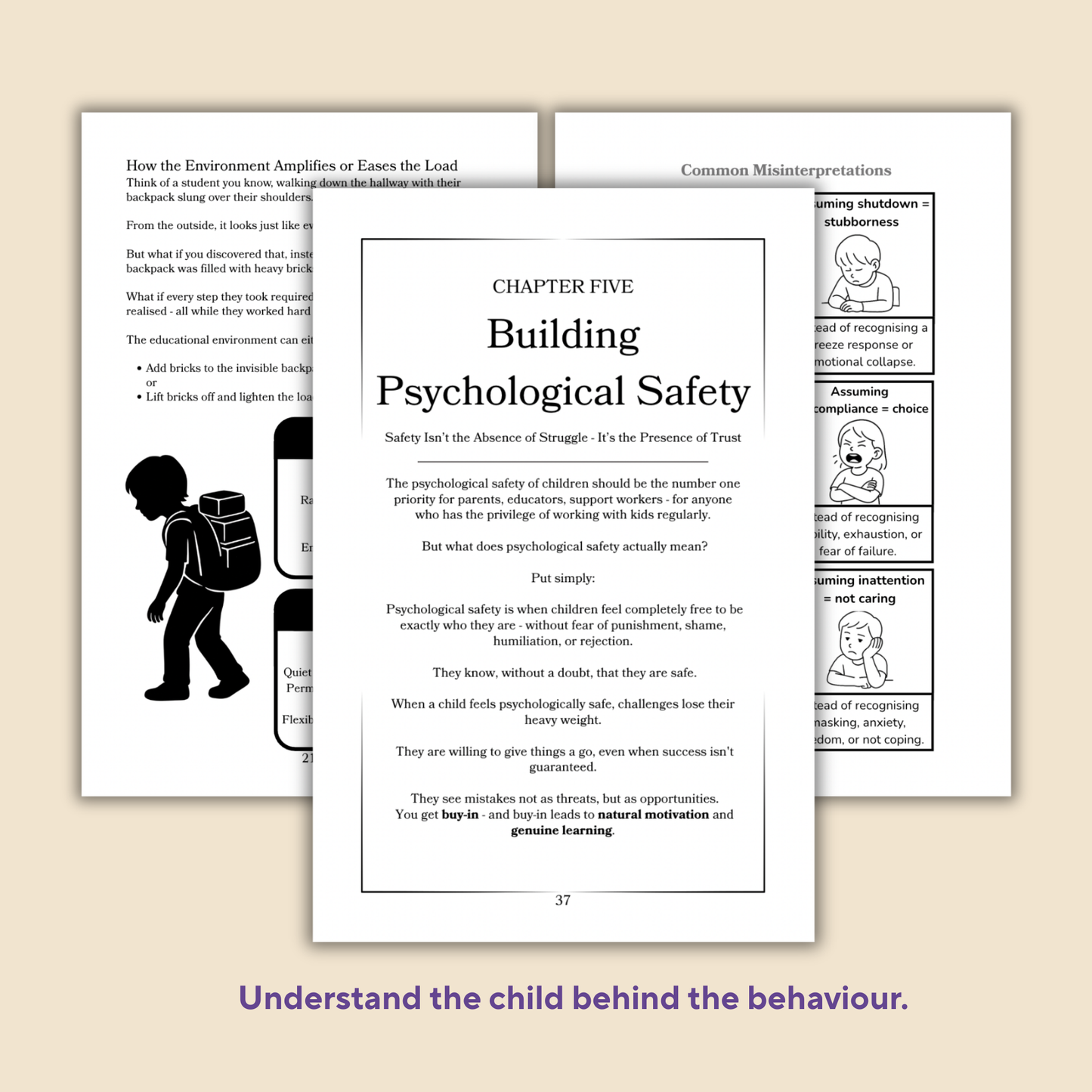 “Resource for building psychological safety and understanding behaviour in neurodivergent learners – designed for teachers”
