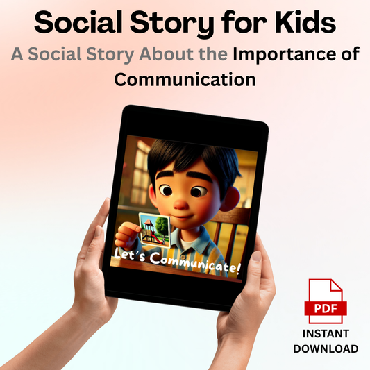 Let’s Communicate - A Social Story About Functional Communication for Kids