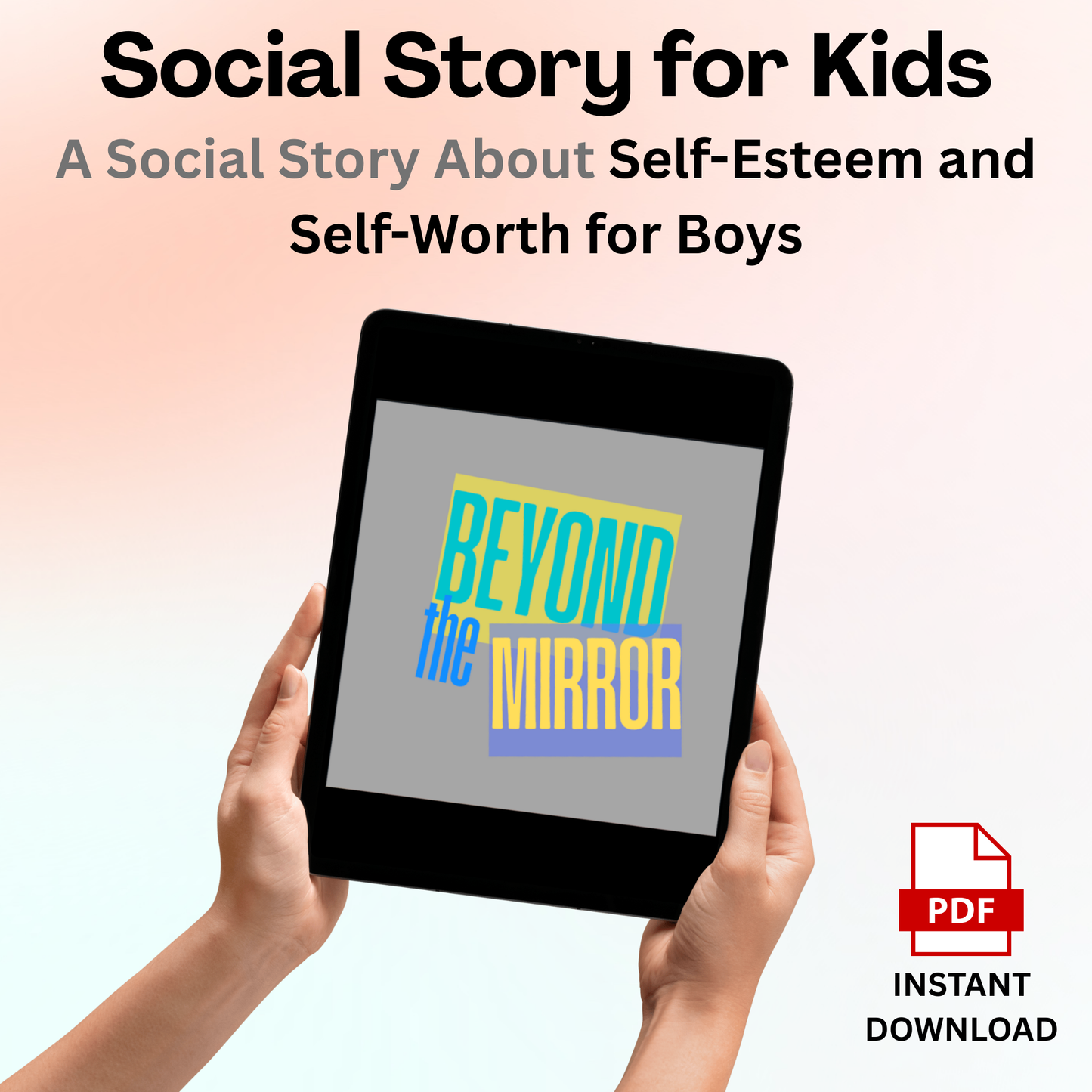 Beyond the Mirror - A Social Story About Self-Esteem and Inner Confidence for Boys