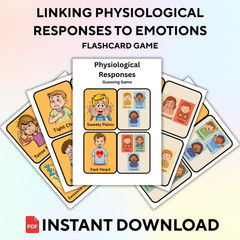 Body Clues – Linking Physical Sensations to Emotions Flashcard Game