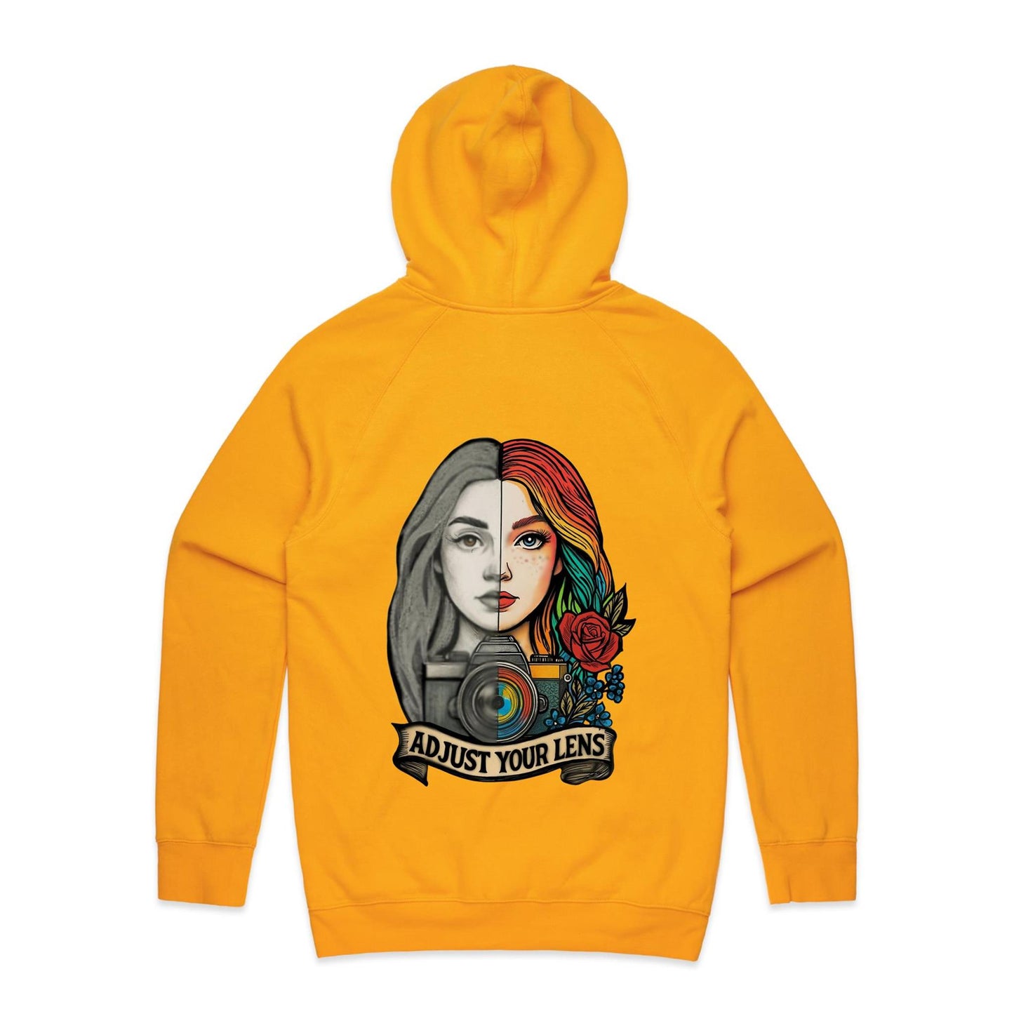 Adjust Your Lens Mens Hoodie