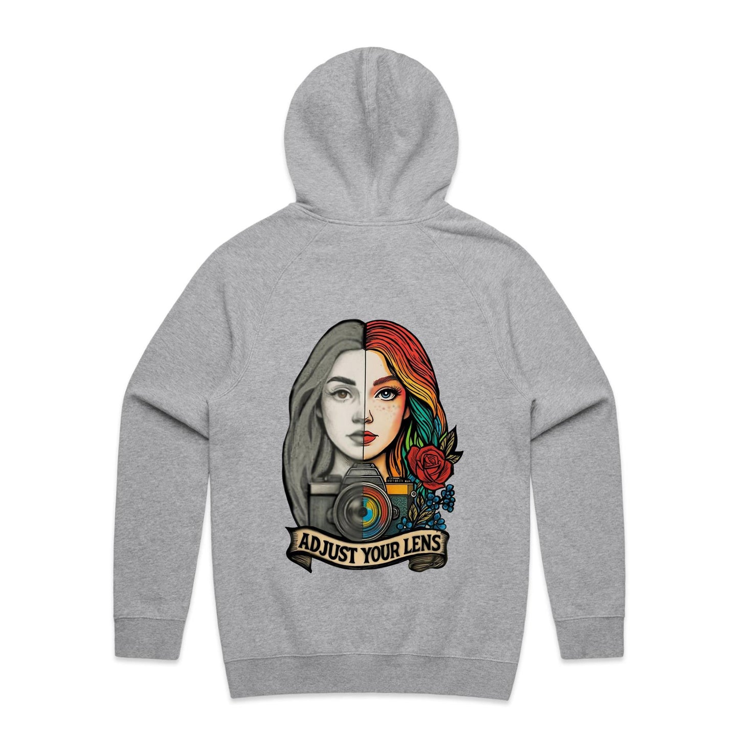 Adjust Your Lens Mens Hoodie