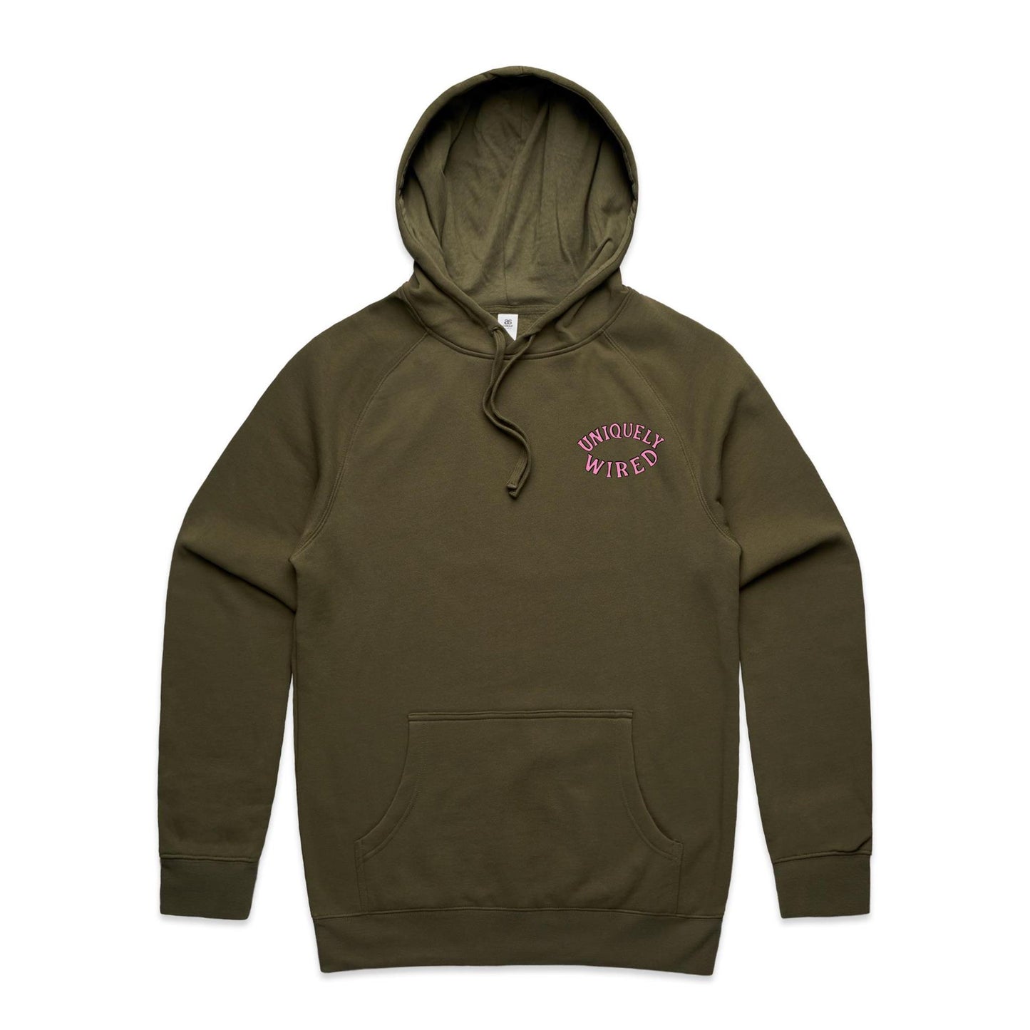 Uniquely Wired Mens Hoodie