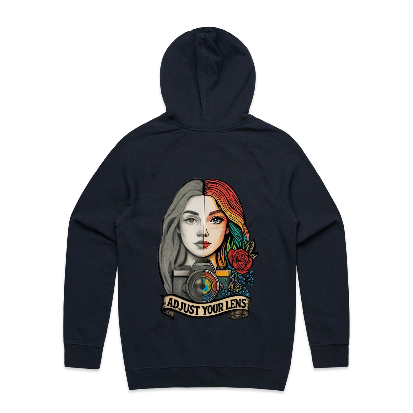Adjust Your Lens Mens Hoodie