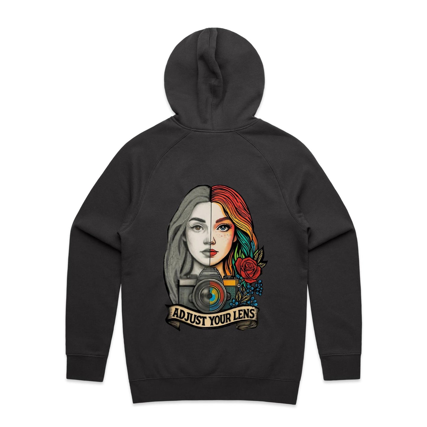 Adjust Your Lens Mens Hoodie