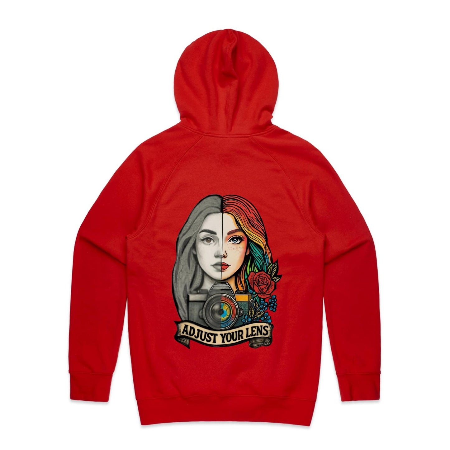 Adjust Your Lens Mens Hoodie