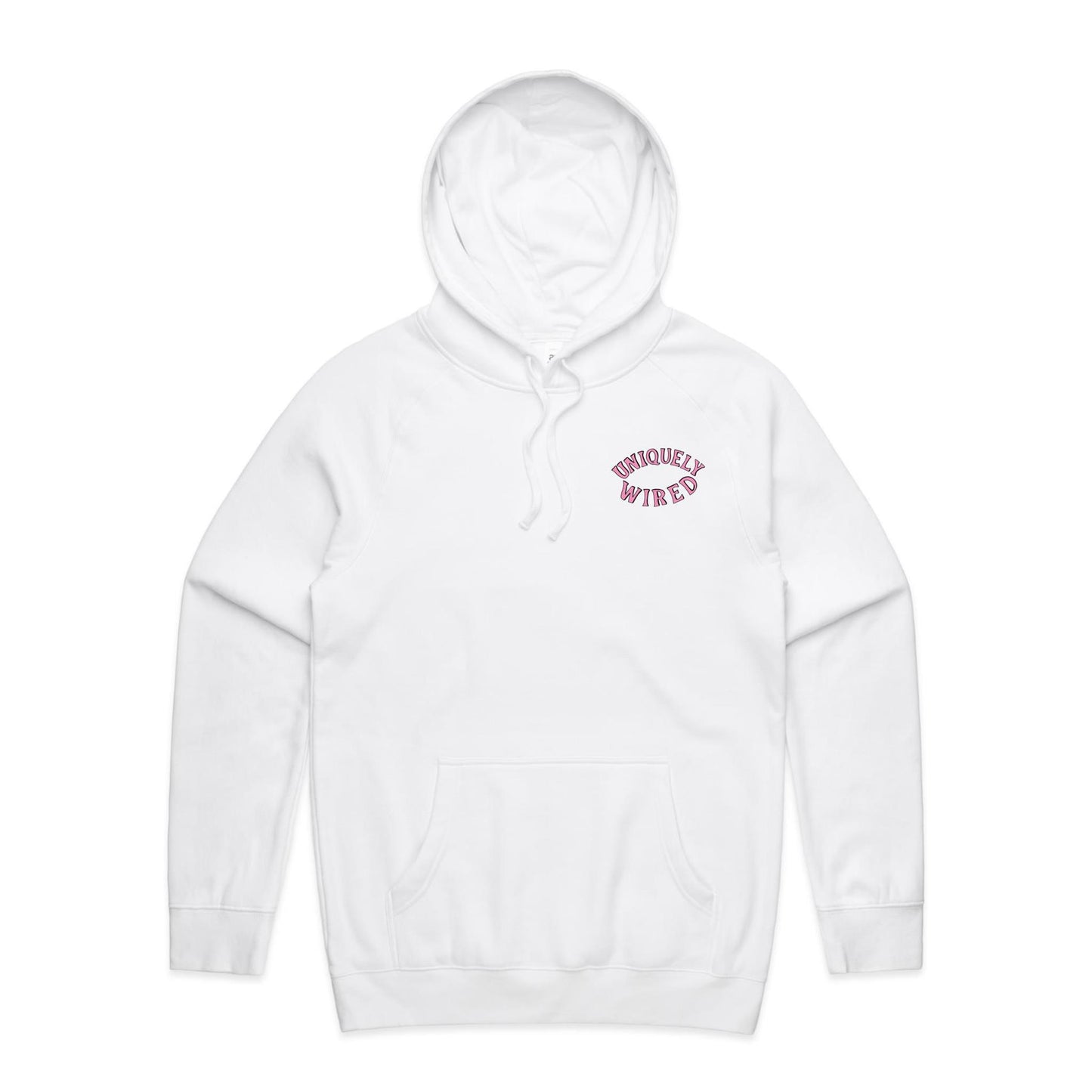 Uniquely Wired Mens Hoodie