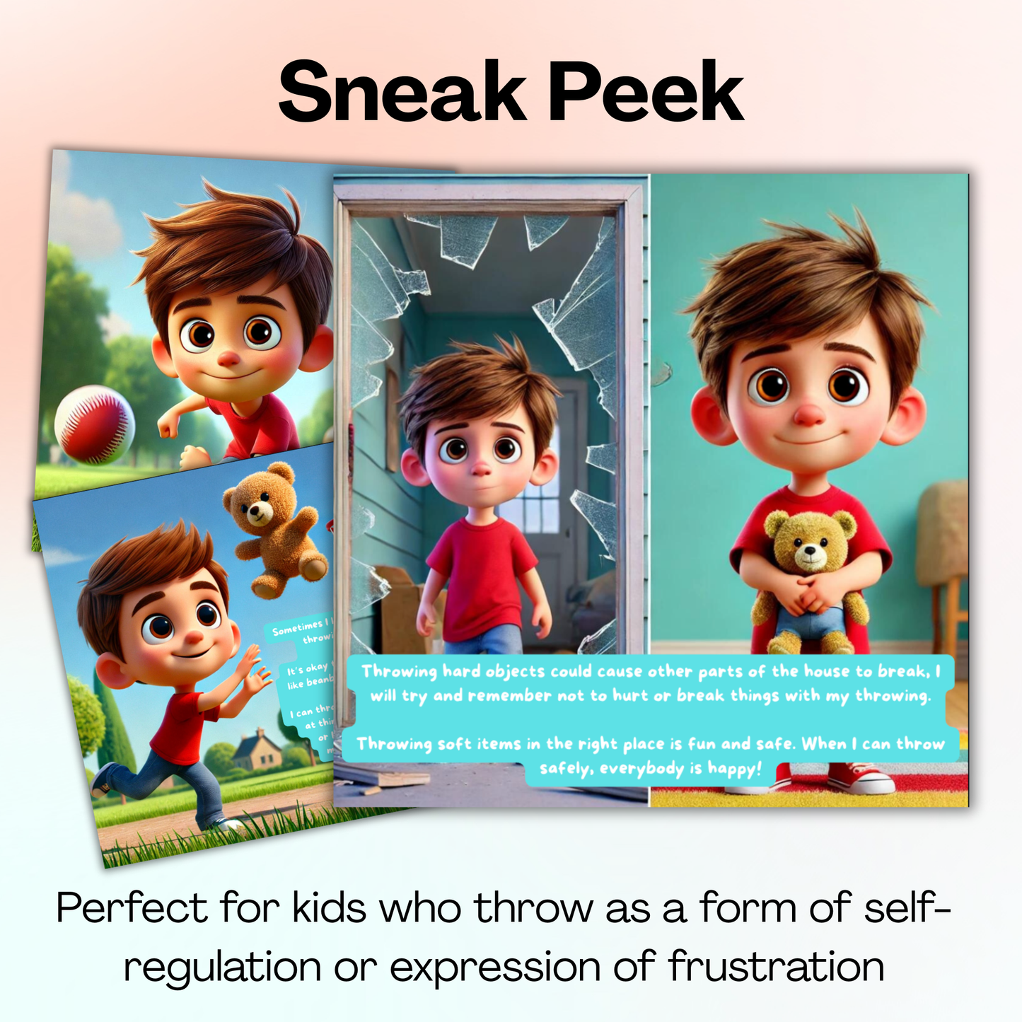 I Love Throwing – A Social Story About Safe Throwing and Sensory Needs