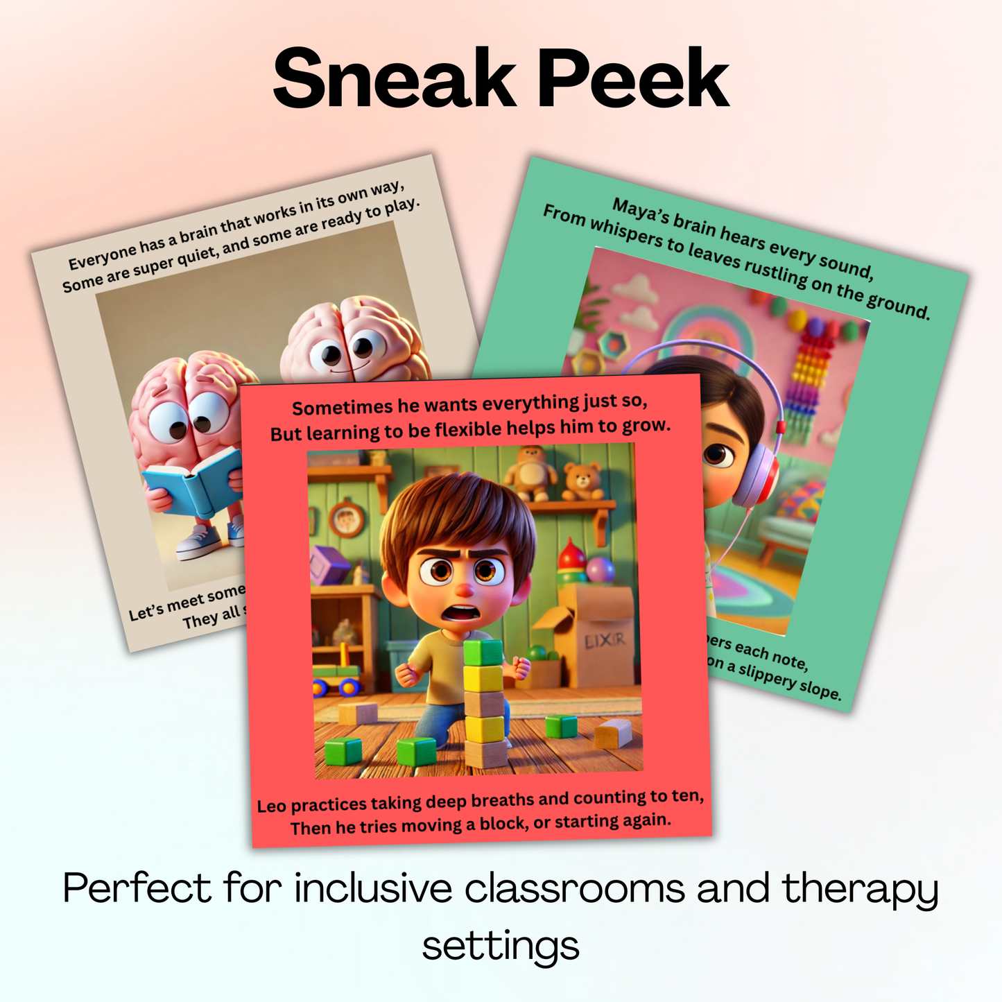Brainy Brains – A Social Story About Different Brains, Strengths, and Sensory Differences