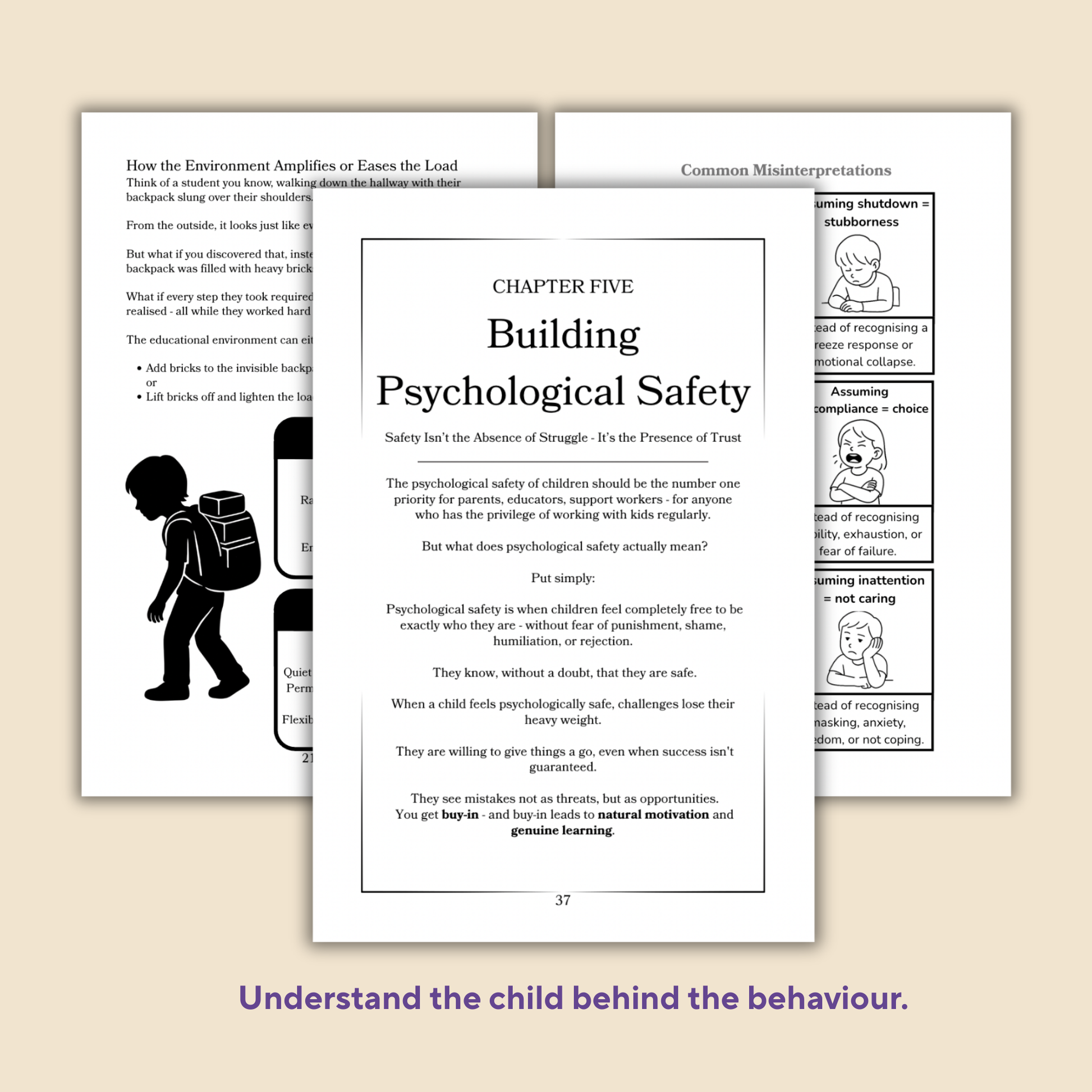 “Resource for building psychological safety and understanding behaviour in neurodivergent learners – designed for teachers”

