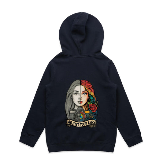 Adjust Your Lens Kids Hoodie