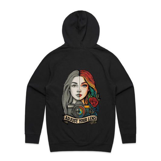 Adjust Your Lens Mens Hoodie